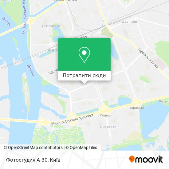 Карта Фотостудия А-30