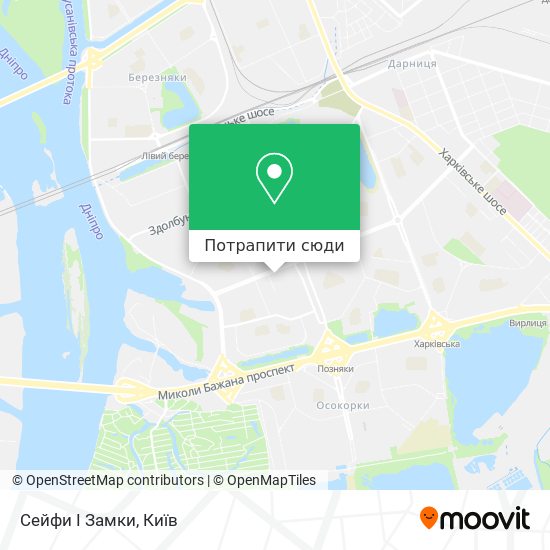 Карта Сейфи І Замки