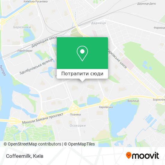 Карта Coffeemilk