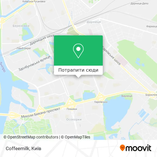 Карта Coffeemilk
