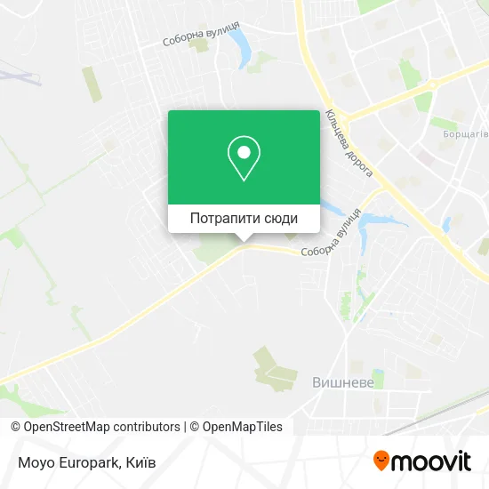 Карта Moyo Europark