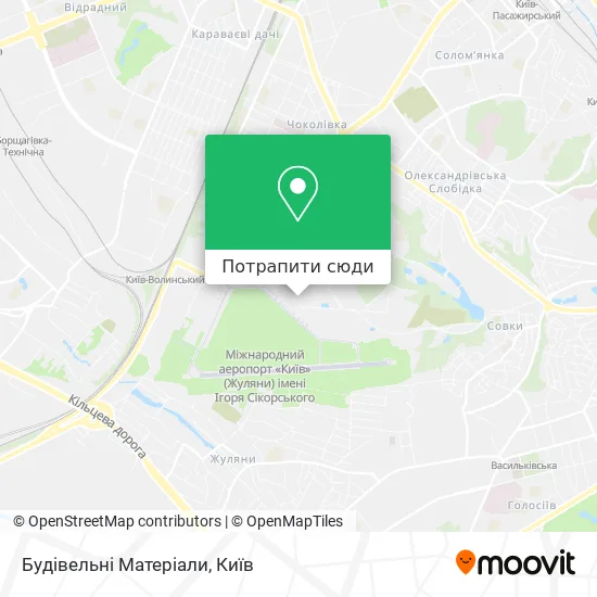 Карта Будівельні Матеріали