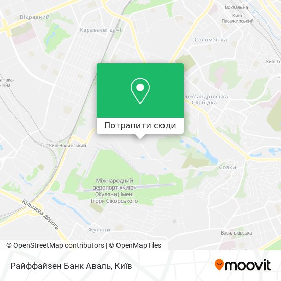 Карта Райффайзен Банк Аваль