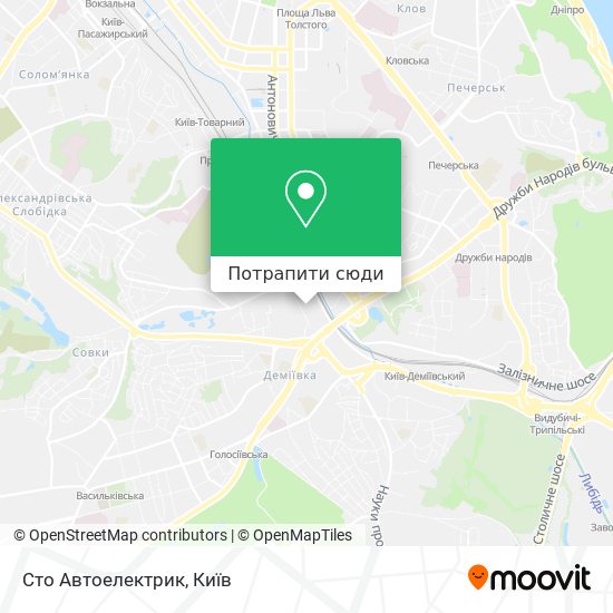 Карта Сто Автоелектрик