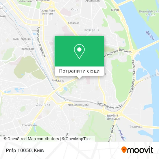 Карта Pnfp 10050