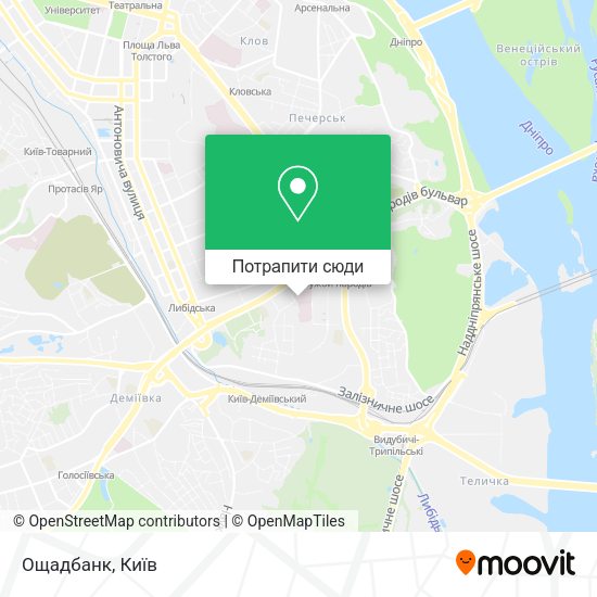 Карта Ощадбанк