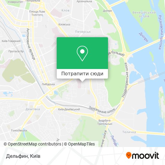 Карта Дельфин