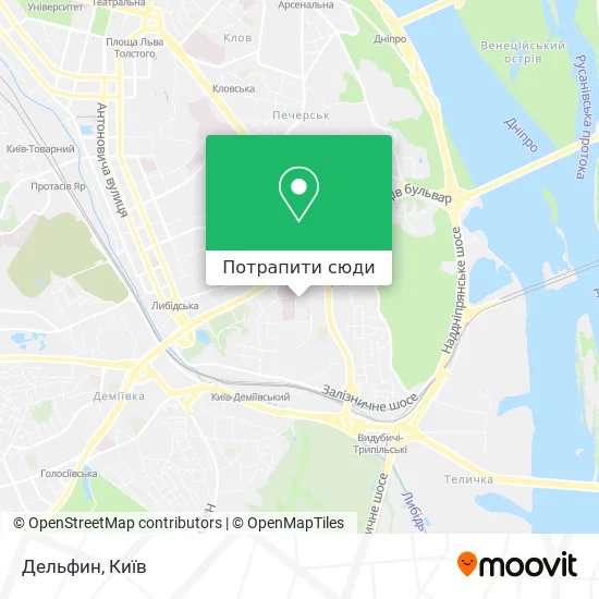 Карта Дельфин