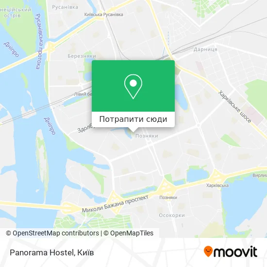 Карта Panorama Hostel