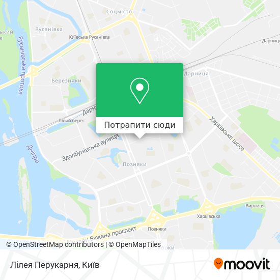 Карта Лілея Перукарня