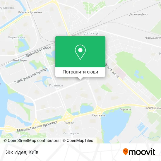 Карта Жк Идея