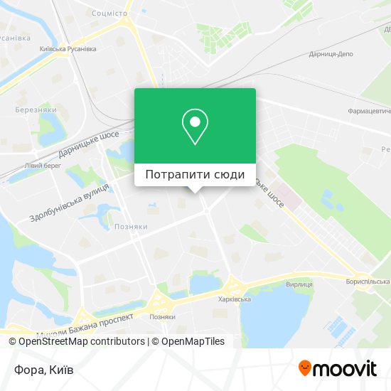 Карта Фора
