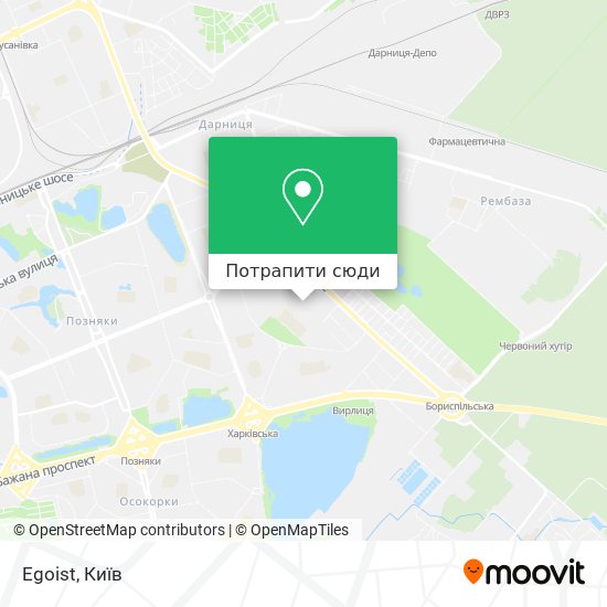Карта Egoist