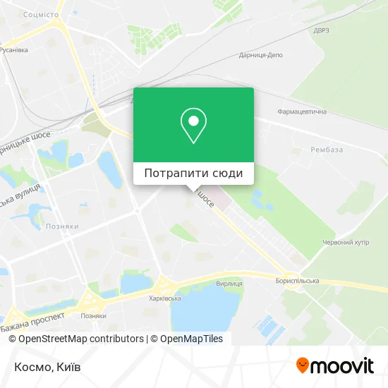 Карта Космо