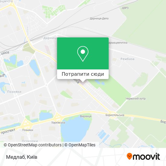 Карта Медлаб