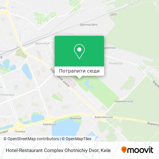 Карта Hotel-Restaurant Complex Ohotnichiy Dvor