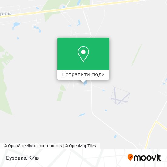 Карта Бузовка