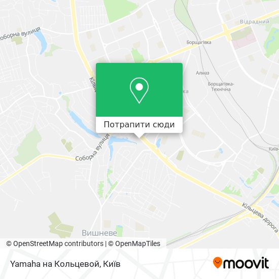 Карта Yamaha на Кольцевой