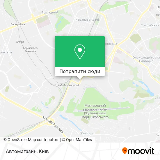 Карта Автомагазин