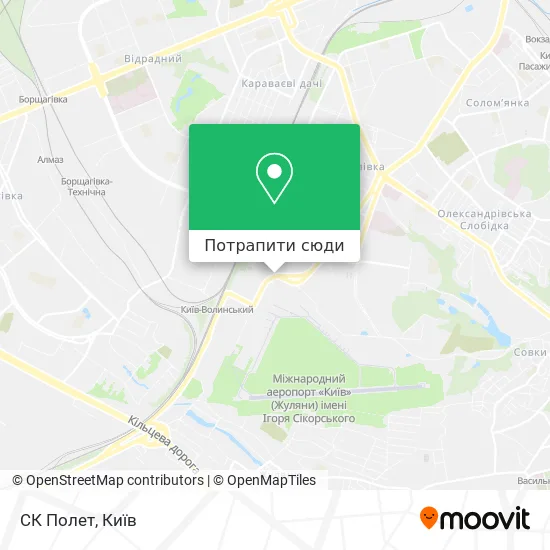 Карта СК Полет