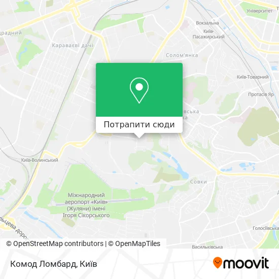 Карта Комод Ломбард