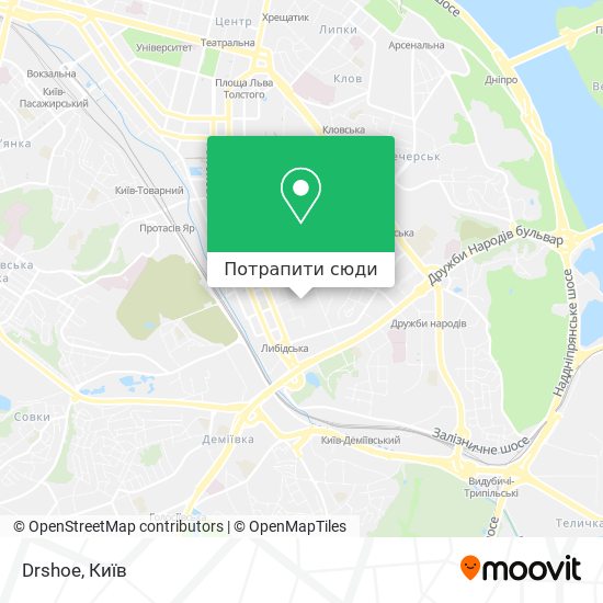Карта Drshoe