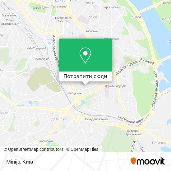 Карта Miniju