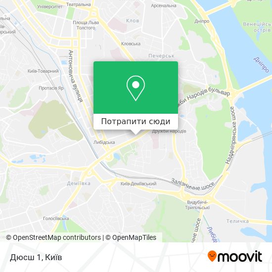 Карта Дюсш 1