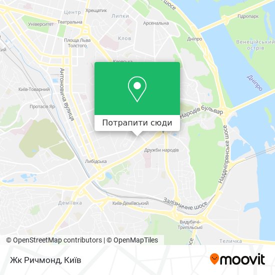 Карта Жк Ричмонд
