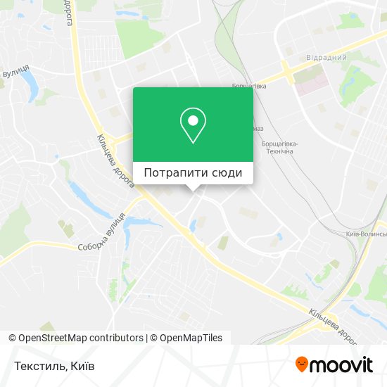 Карта Текстиль
