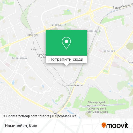 Карта Наминайко