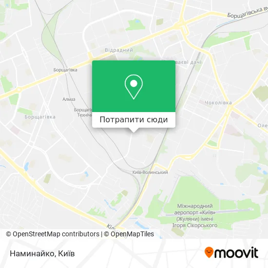 Карта Наминайко