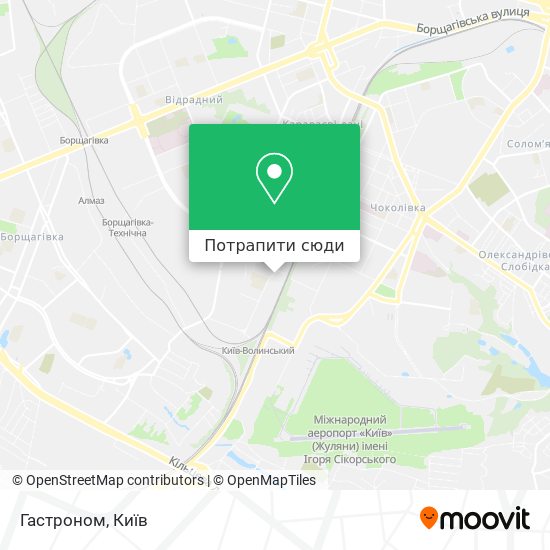 Карта Гастроном