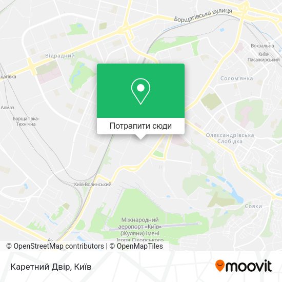 Карта Каретний Двір