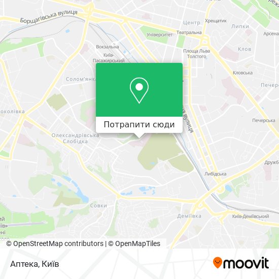 Карта Аптека