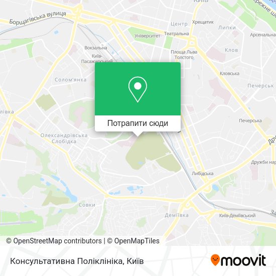 Карта Консультативна Поліклініка