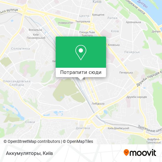 Карта Аккумуляторы