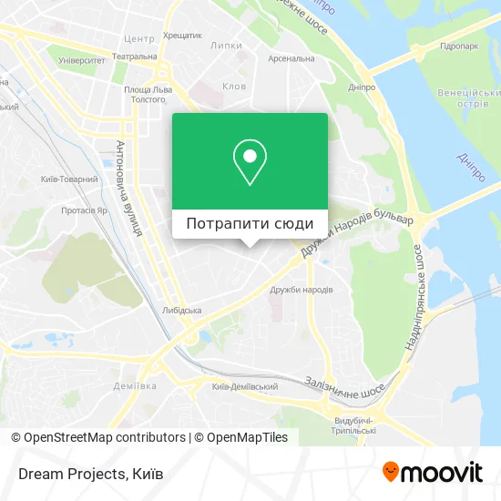 Карта Dream Projects