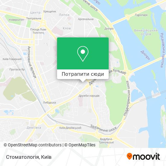 Карта Стоматологія