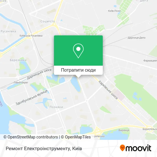 Карта Ремонт Електроінструменту