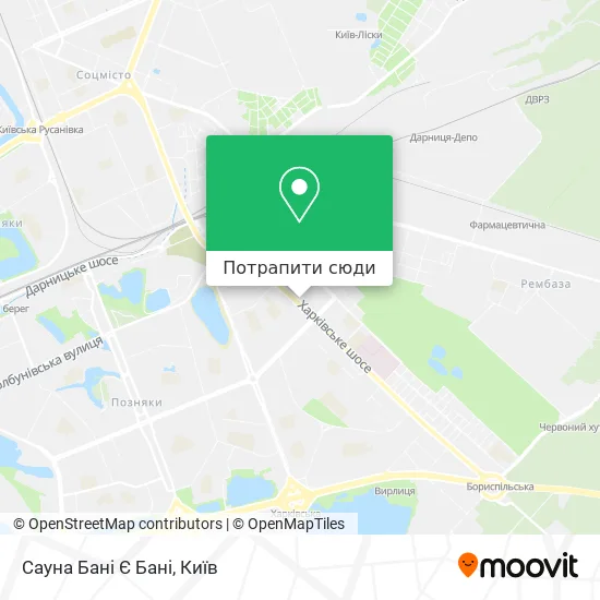 Карта Сауна Бані Є Бані