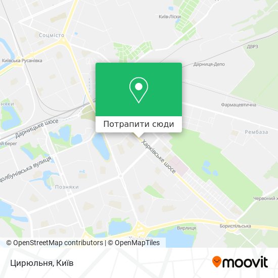 Карта Цирюльня