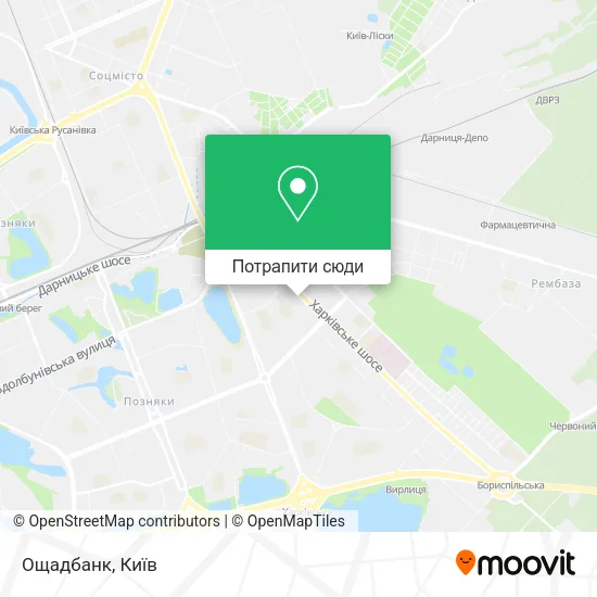 Карта Ощадбанк