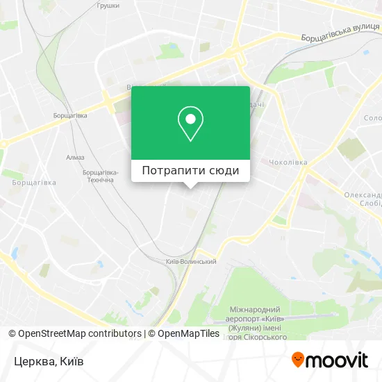 Карта Церква