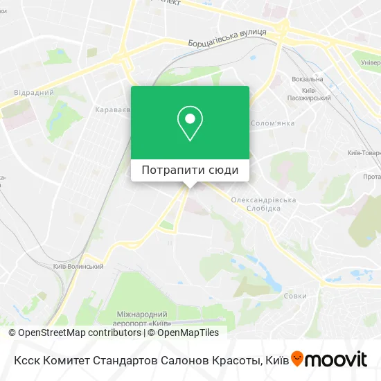 Карта Ксск Комитет Стандартов Салонов Красоты