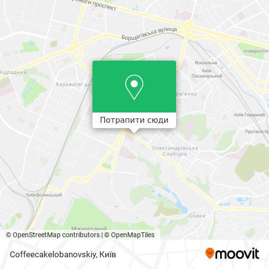 Карта Coffeecakelobanovskiy