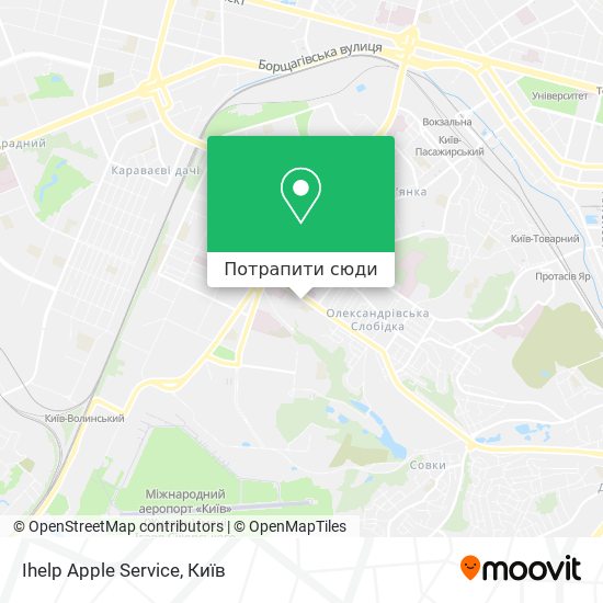 Карта Ihelp Apple Service