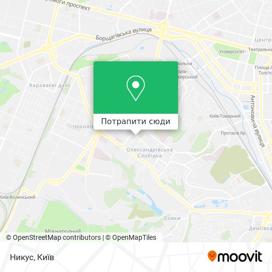 Карта Никус