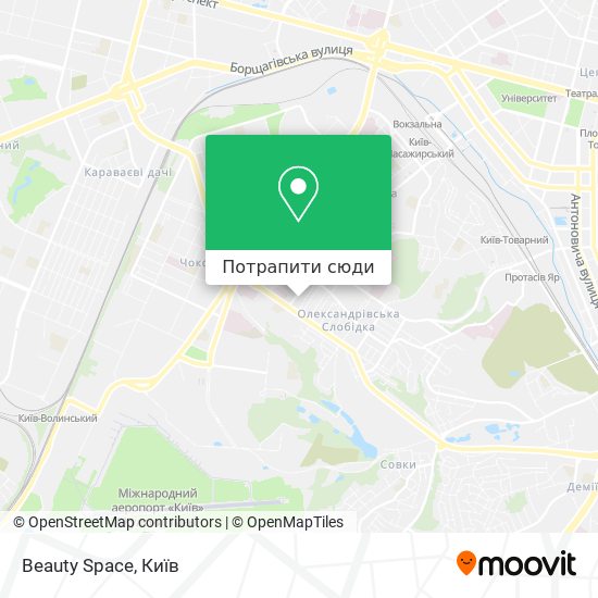 Карта Beauty Space