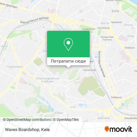 Карта Waves Boardshop